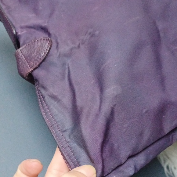 Longchamp Large Purple Tote Bag - Picture 8 of 16